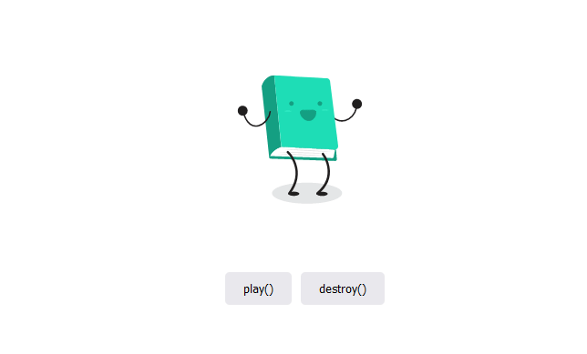Animation Removed DOM Destroy Method Vue3Lottie Component