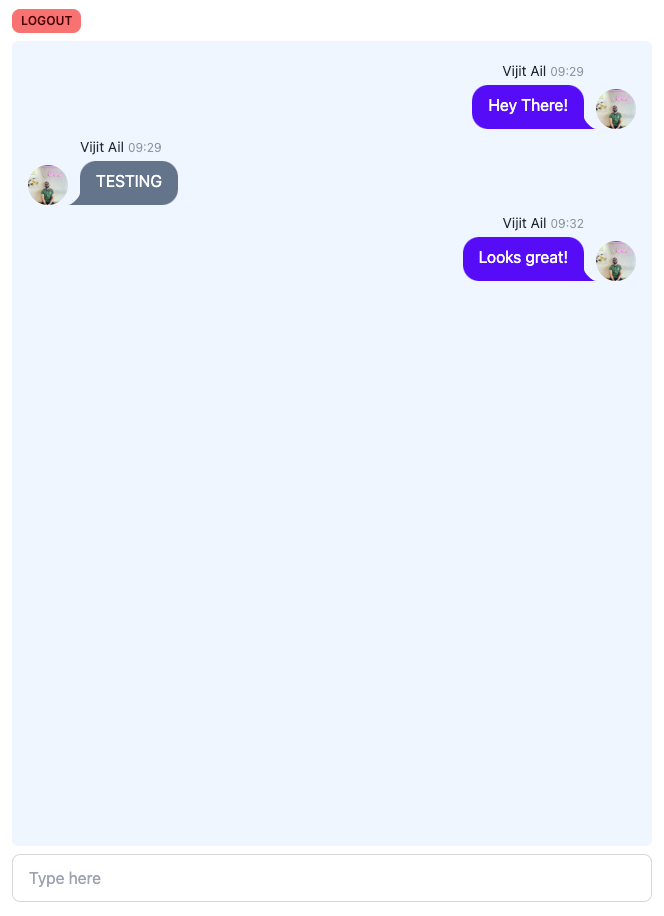 Final Chat UI Profile Images Remix Supabase