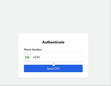 Passwordless Authentication OTP