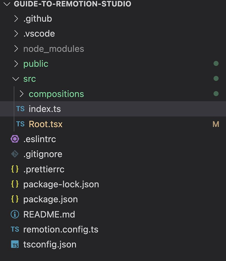 Remotion project structure