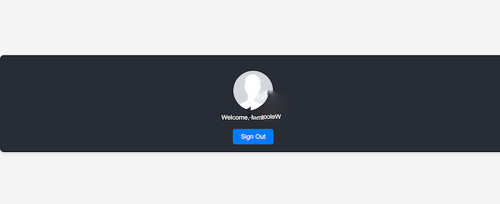 Successful Facebook Authentication